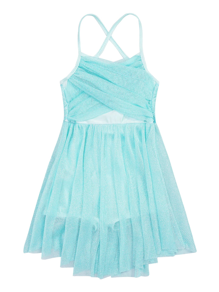 Robe bretelles croisées au dos Thalia