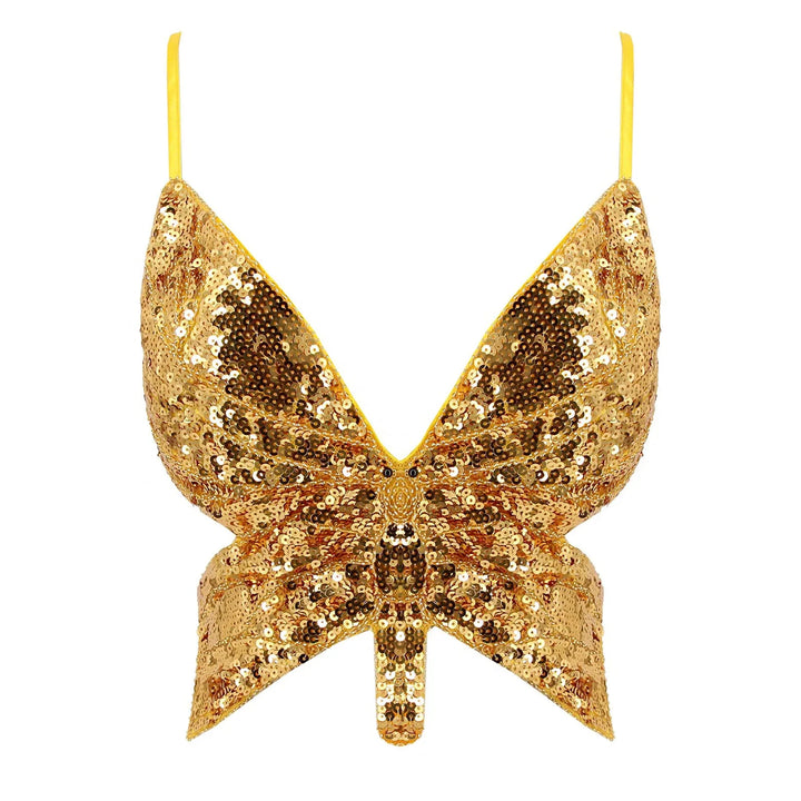 Bustier Paillettes Papillon