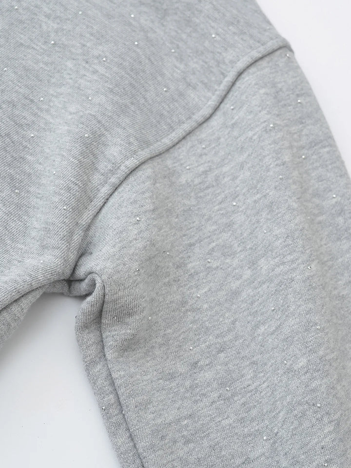 Veste Sweat loose capuche et zip