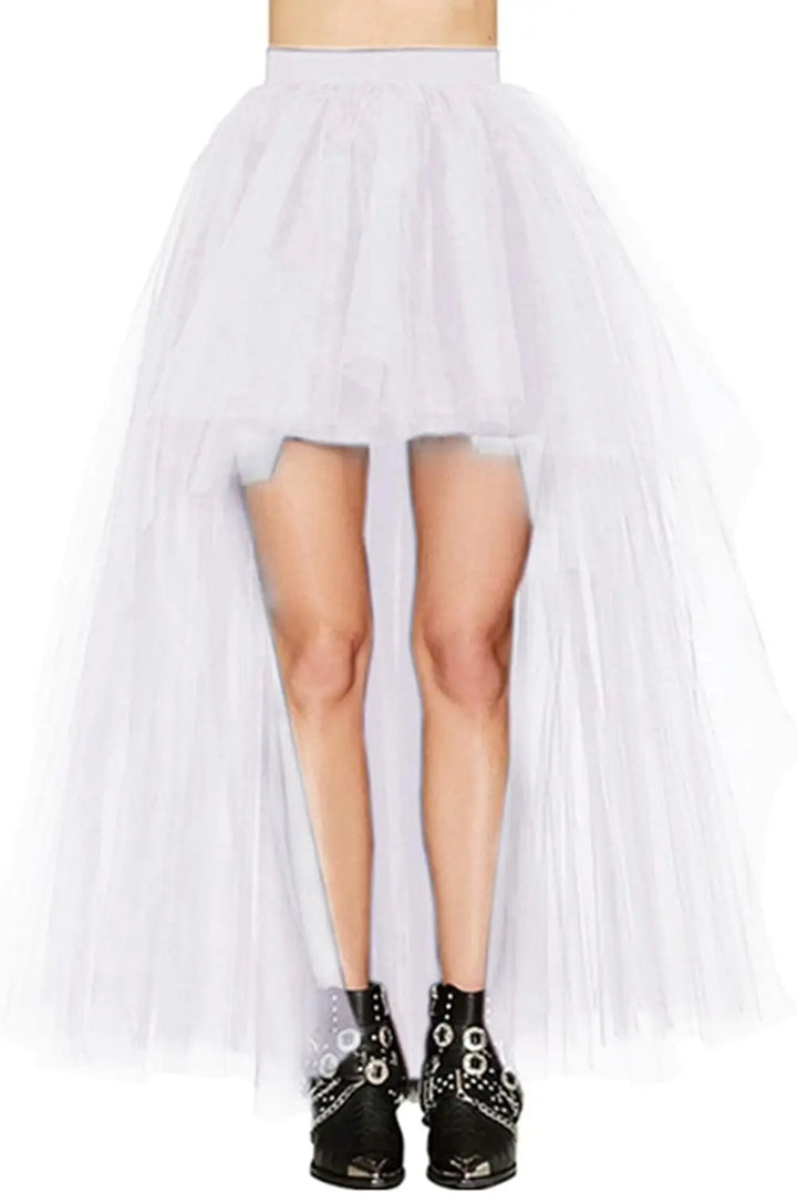 Jupe tulle courte devant longue derrière Kady