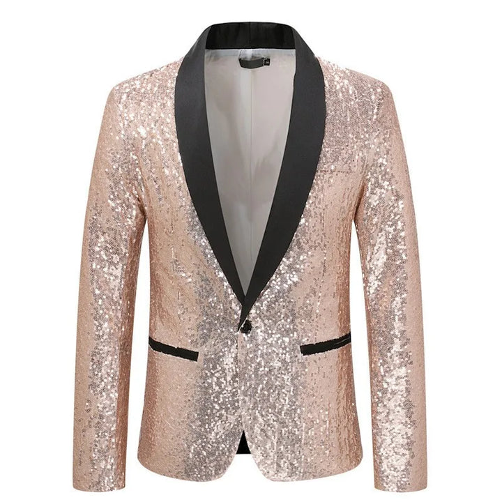 Veste costume Homme à paillettes Omar