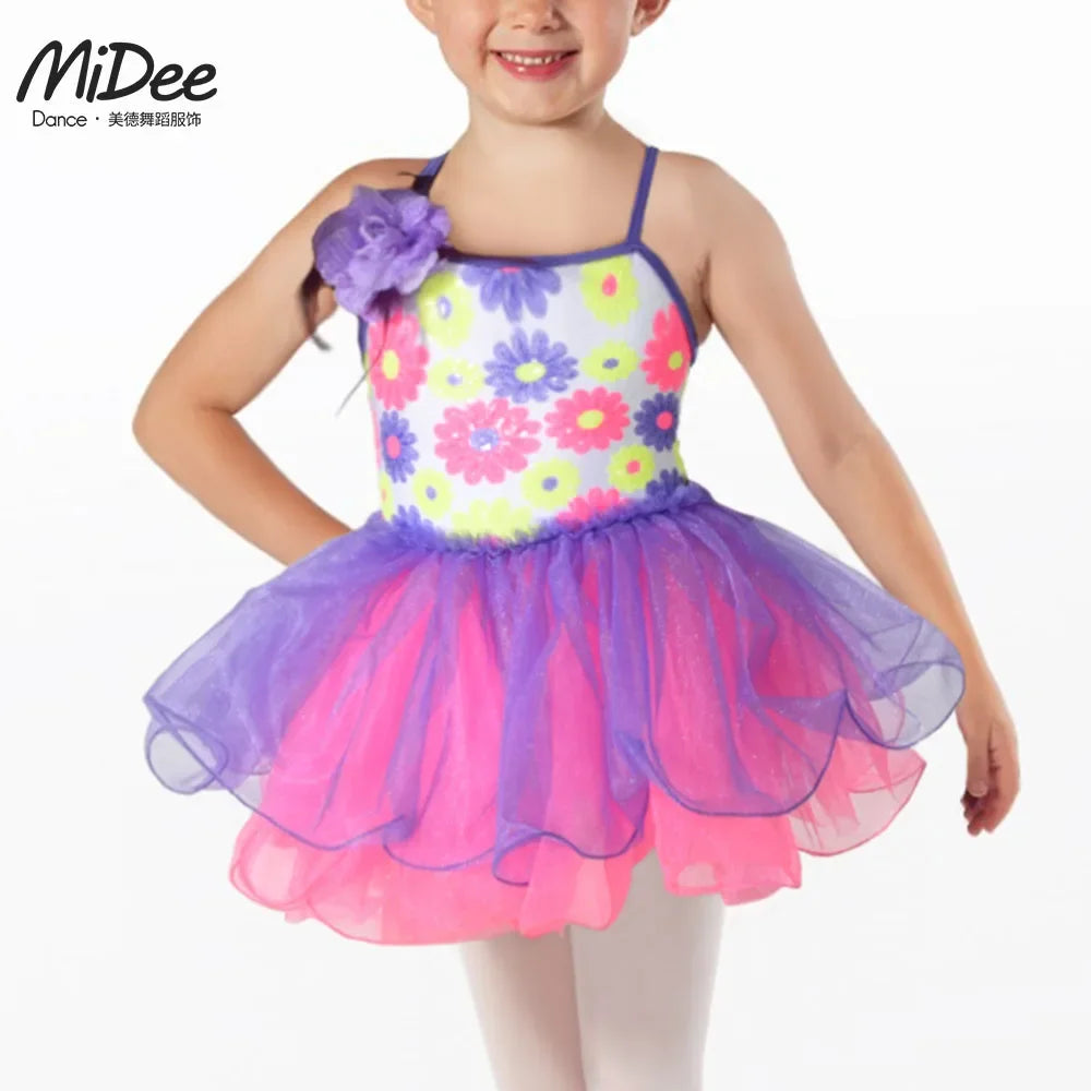 Robe Tutu bretelles Colorful Janelle