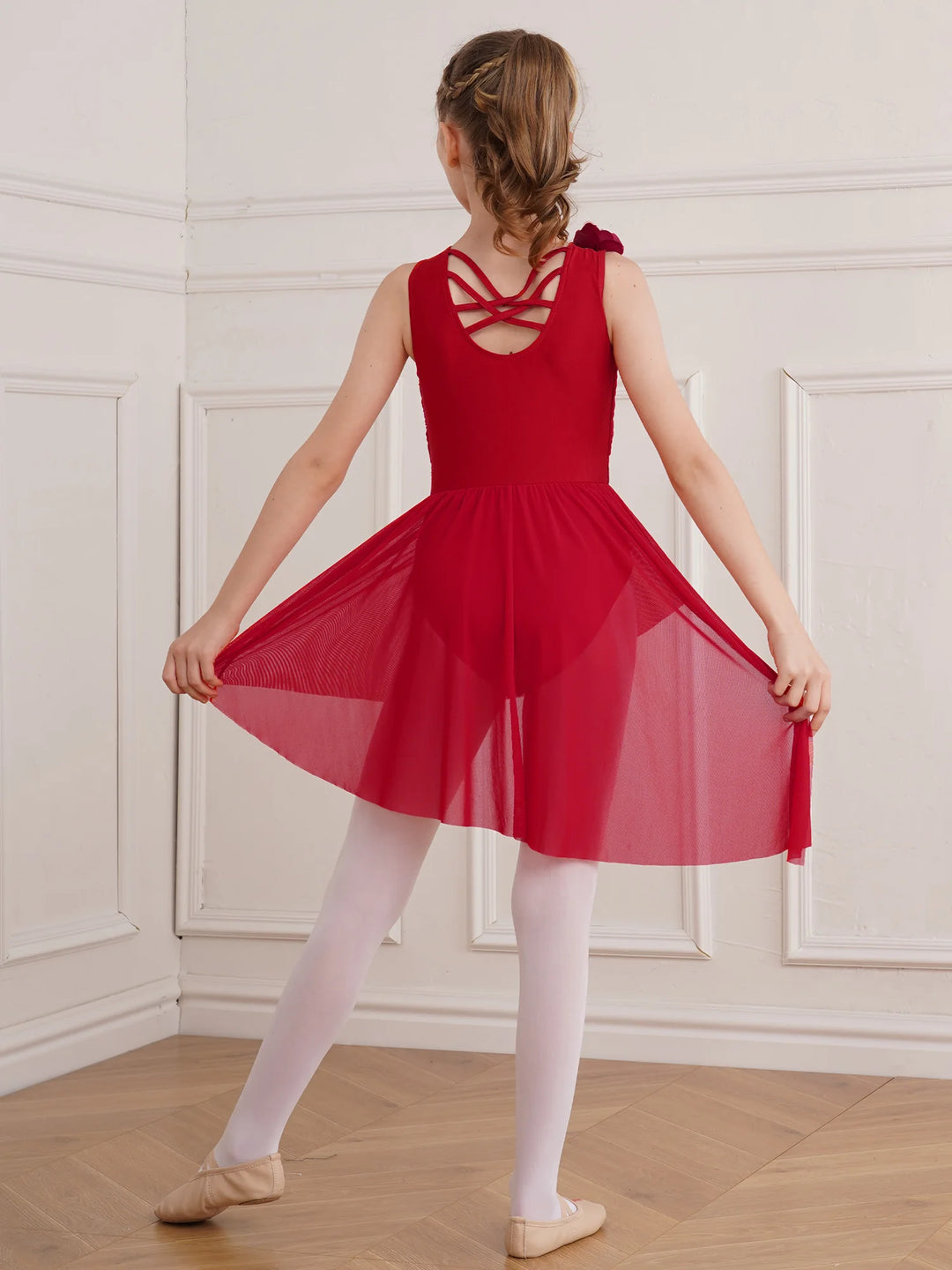 Robe courte sans manches avec sequins Ester