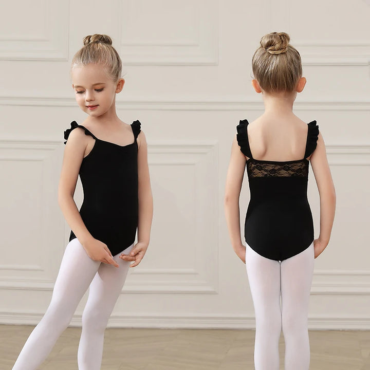 Justaucorps bretelles fantaisie Ondine