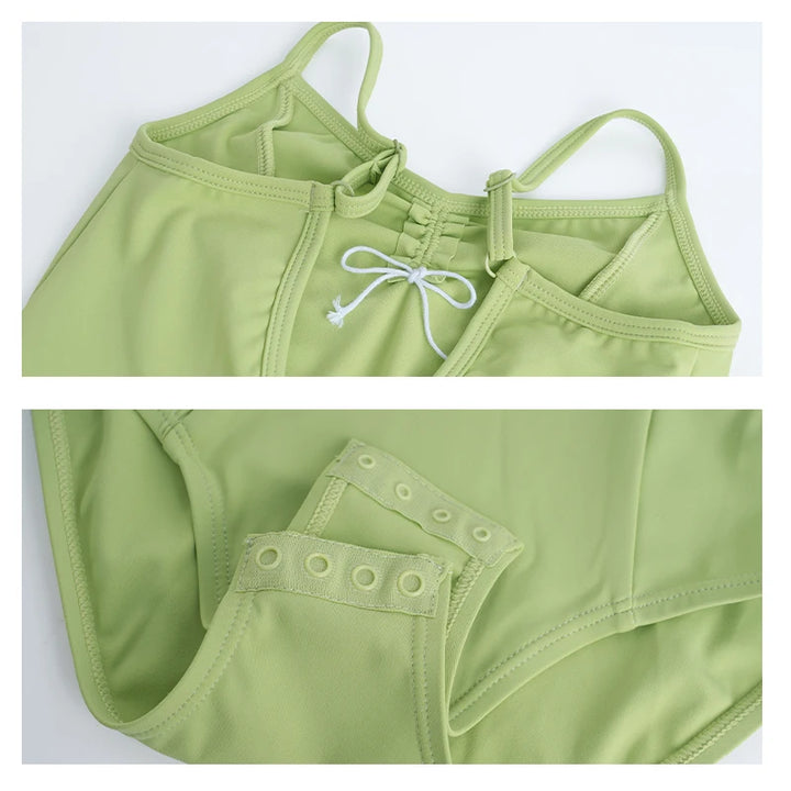 Justaucorps fines bretelles Nilsa