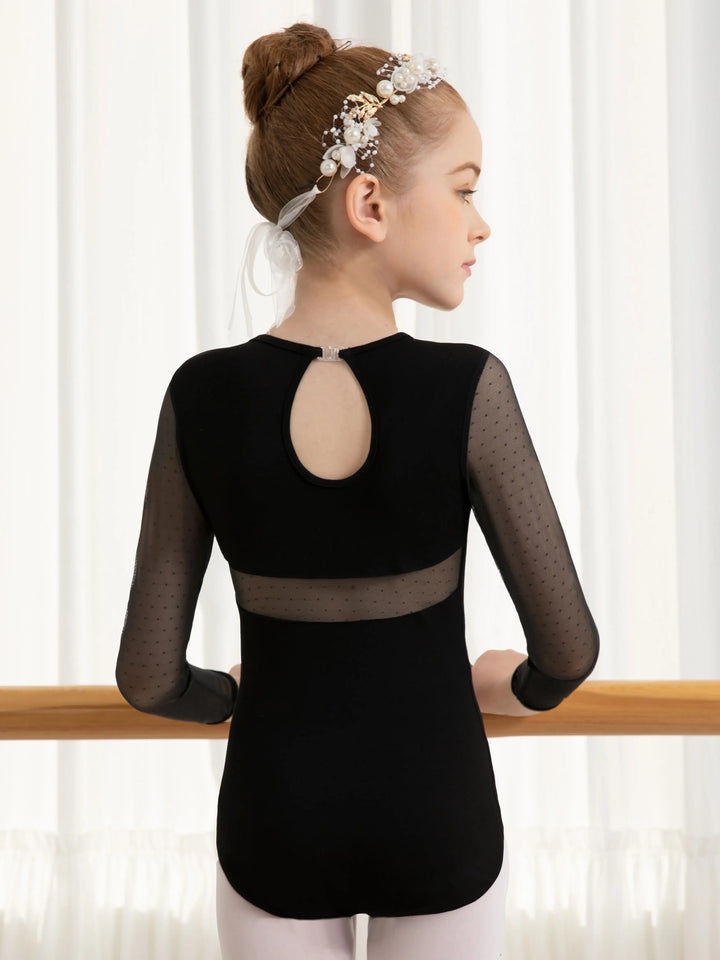 Justaucorps mesh manches longues Oksana