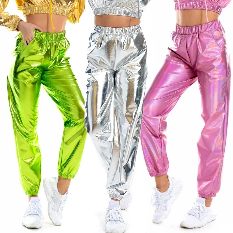 Pantalon Holographic métallique