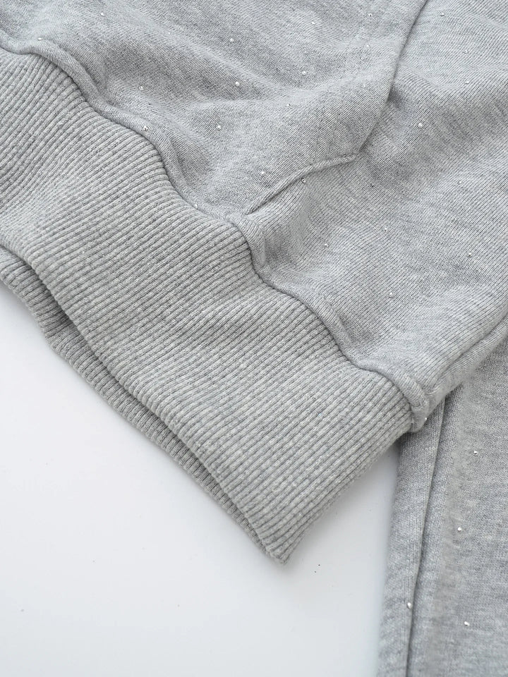 Veste Sweat loose capuche et zip