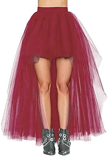 Jupe tulle courte devant longue derrière Kady