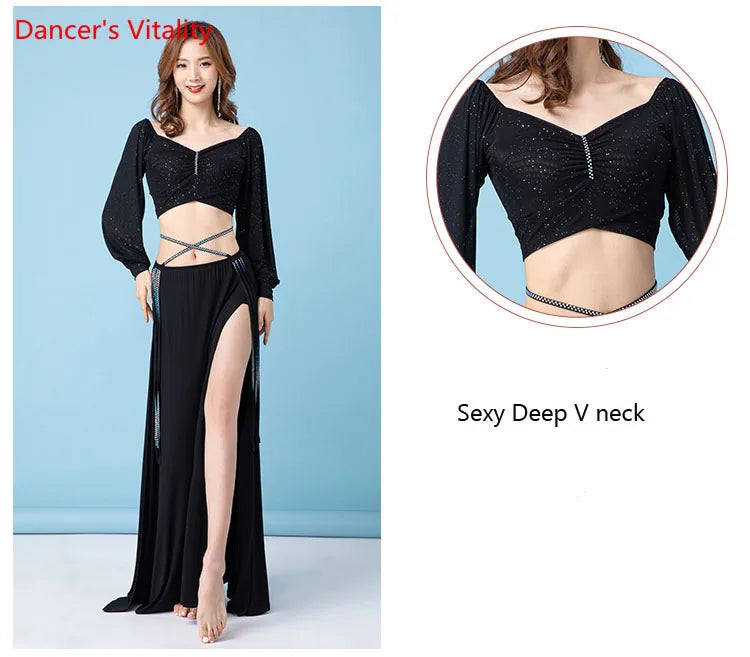 Ensemble Top et Jupe Belly Dance Maryam