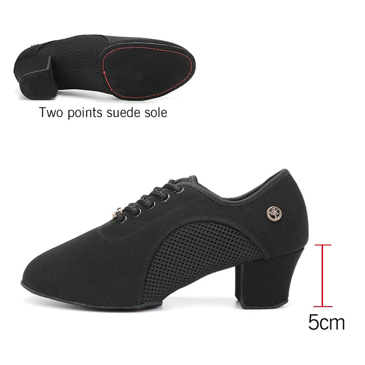 Sneakers à talons Pemma coloris noir ou rouge semelles au choix