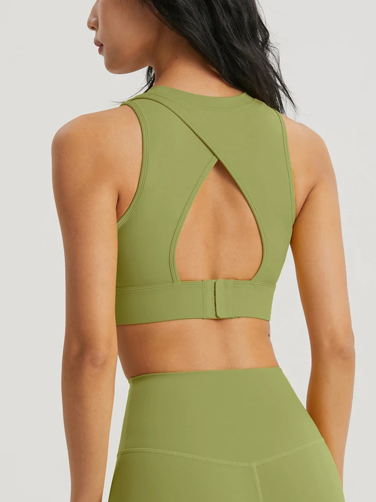 Brassière dos fantaisie avec attache dos Giulia