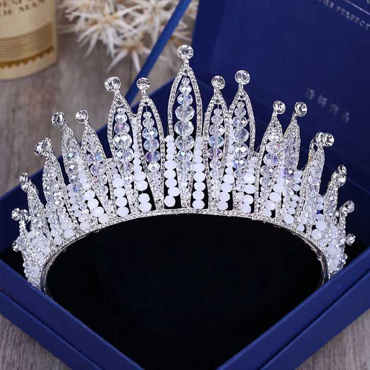 Couronne diadème strass crystal plusieurs modèles