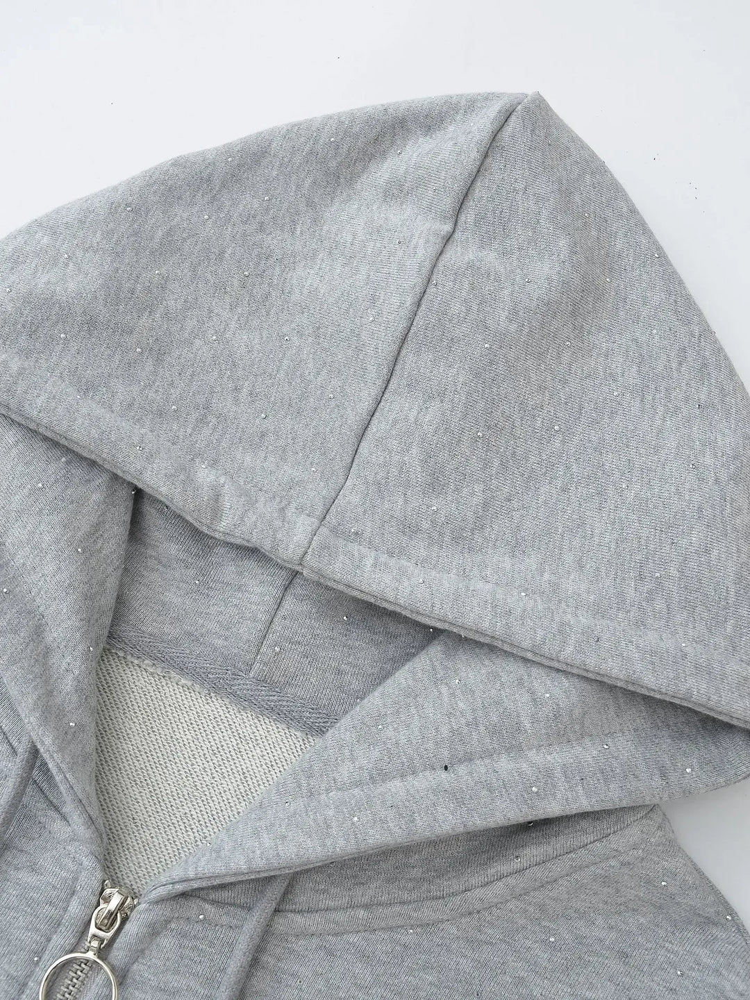 Veste Sweat loose capuche et zip