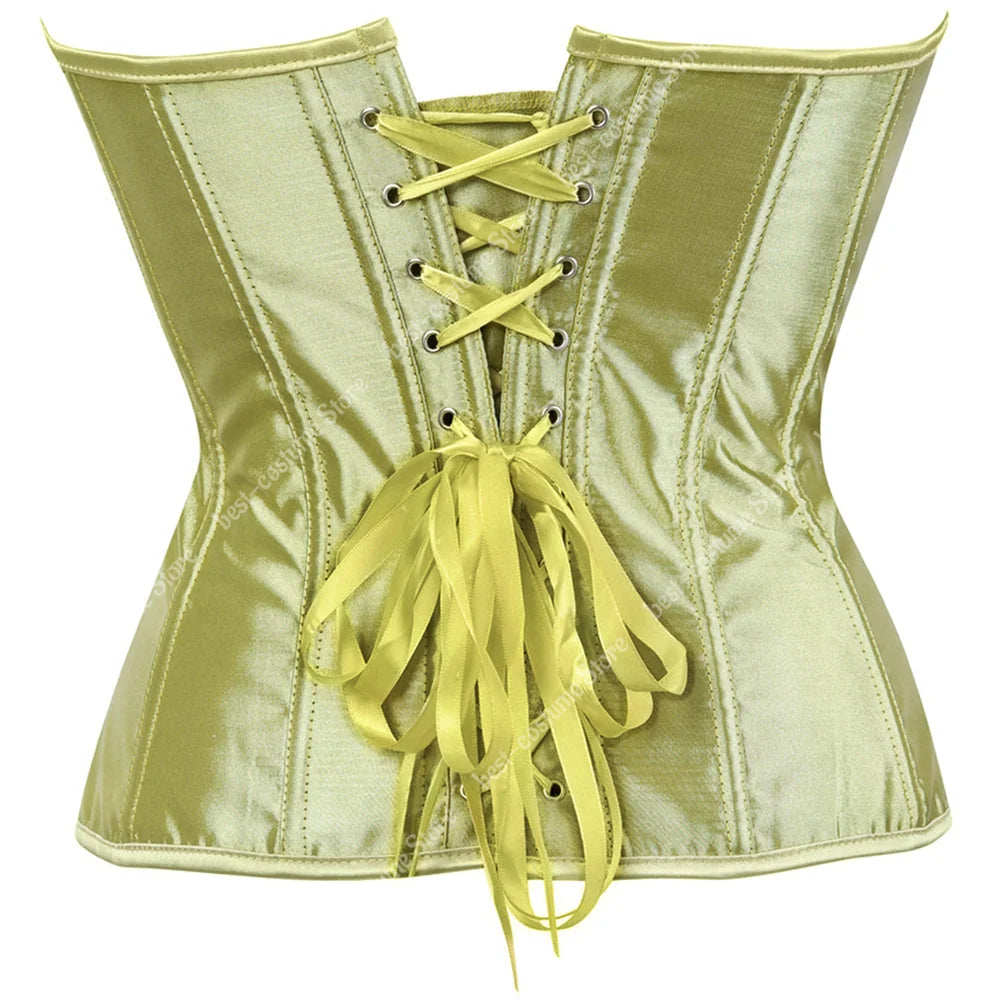 Bustier Corset Satin à lacer