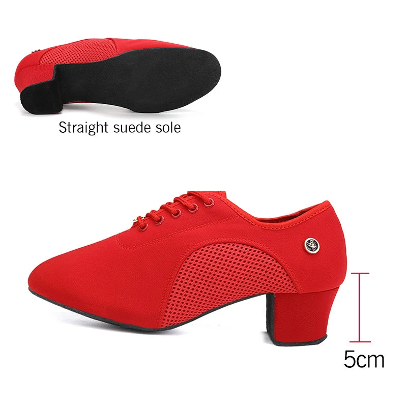 Sneakers à talons Pemma coloris noir ou rouge semelles au choix