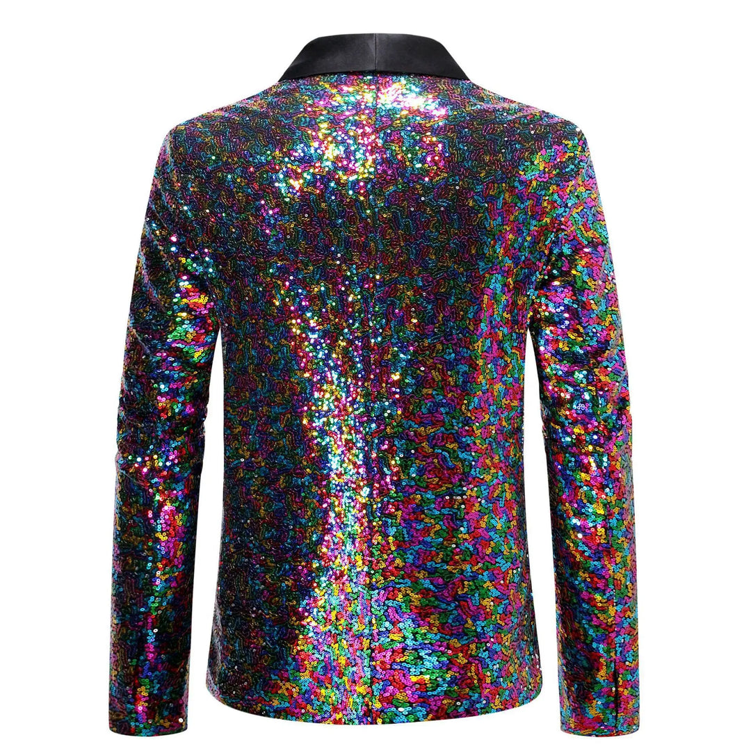 Veste costume Homme à paillettes Omar