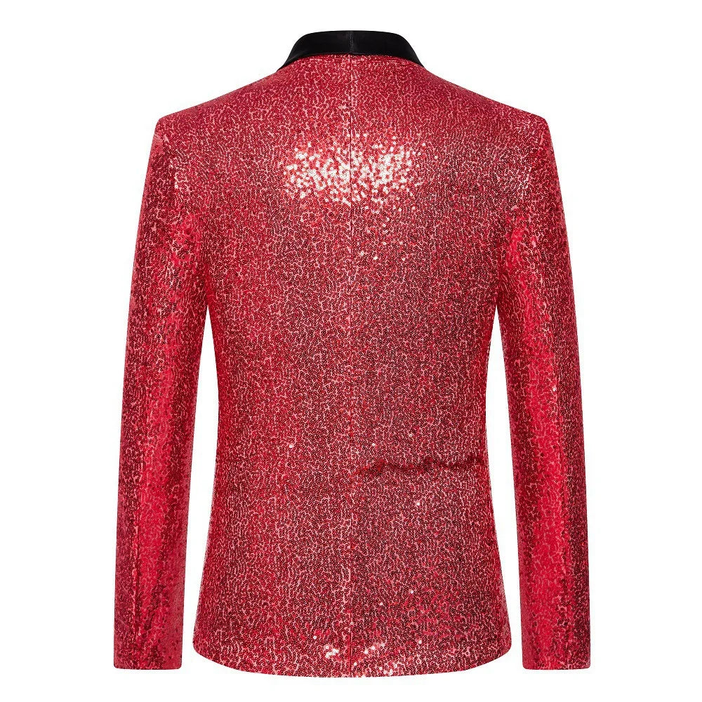 Veste costume Homme à paillettes Omar