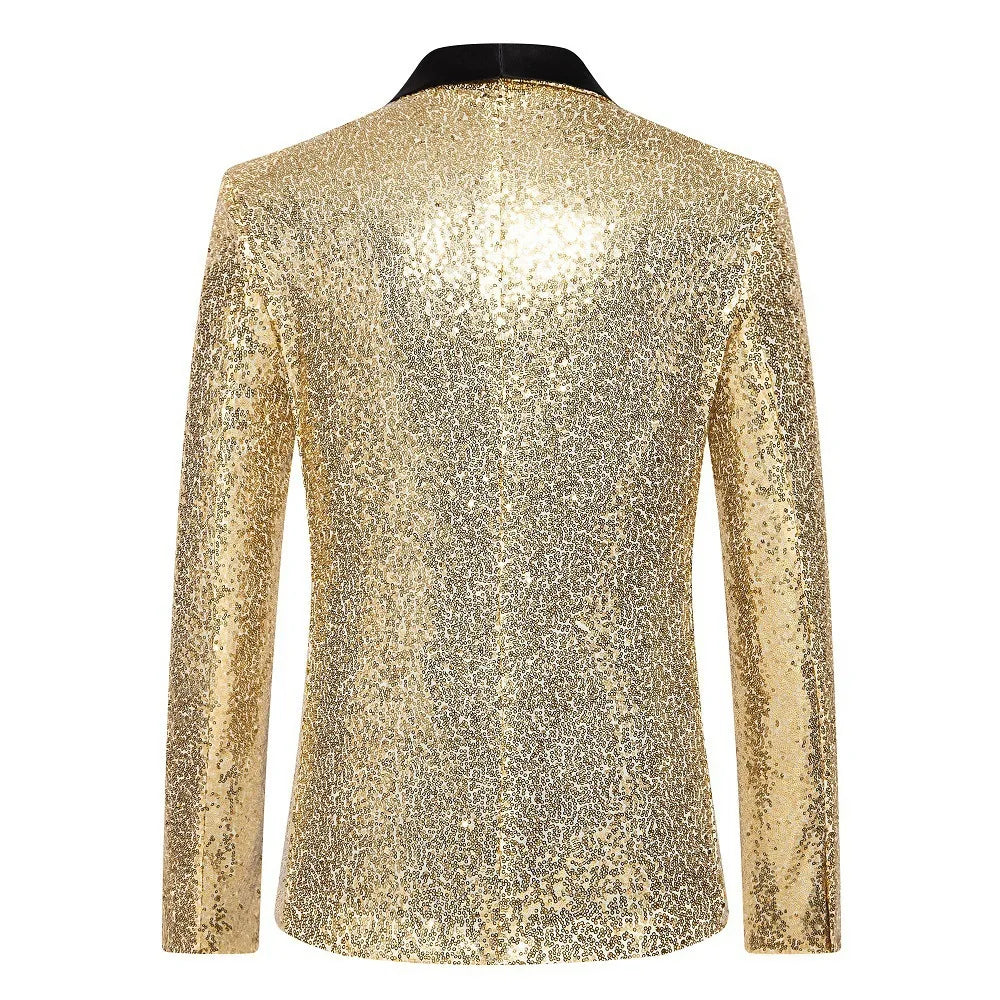 Veste costume Homme à paillettes Omar