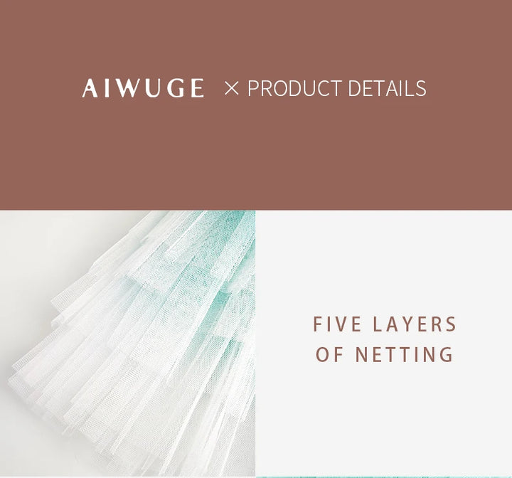 Jupe bas tutu bi-colore