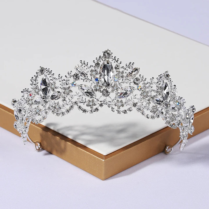Couronne diadème strass crystal plusieurs modèles