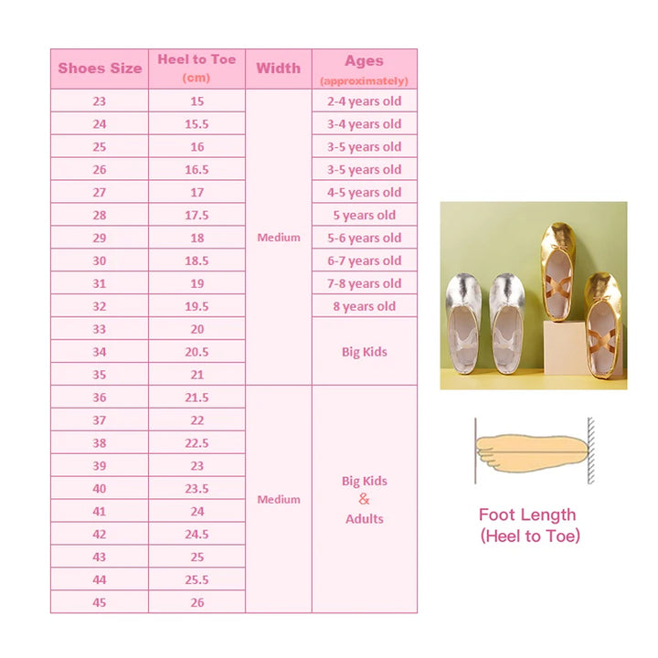 Chausson demi pointes argent ou or