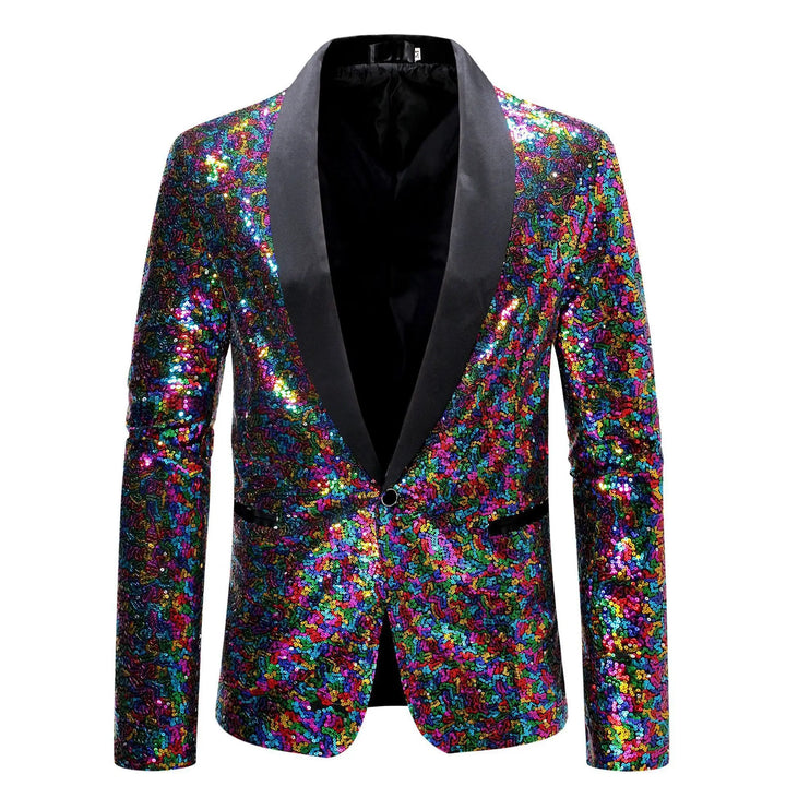 Veste costume Homme à paillettes Omar