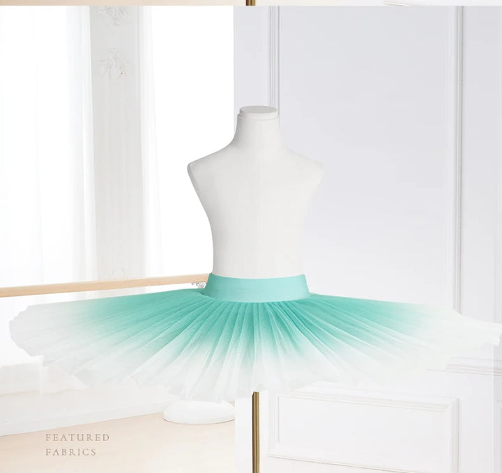 Jupe bas tutu bi-colore