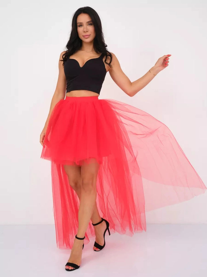 Jupe tulle courte devant longue derrière Kady