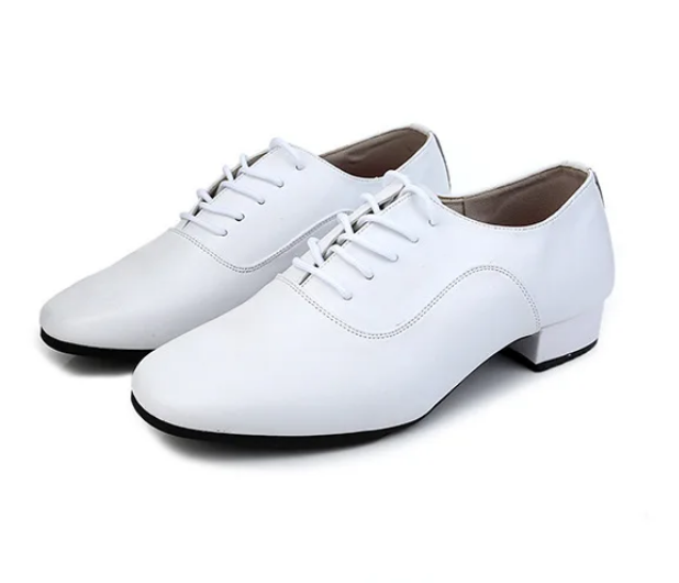 Chaussures danse homme à talons semelle suede Aaron