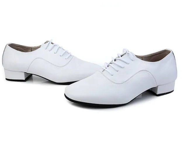 Chaussures danse homme à talons semelle suede Aaron