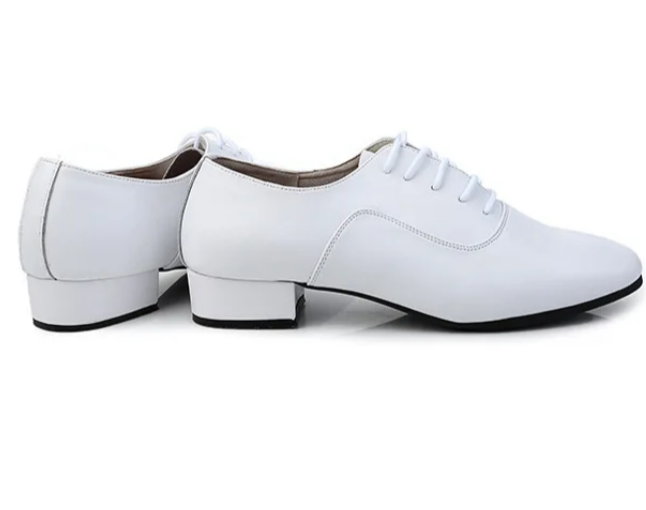 Chaussures danse homme à talons semelle suede Aaron