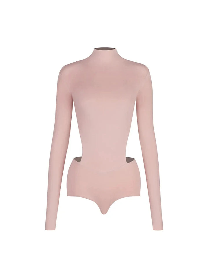 Justaucorps manches longues avec découpe Dijana