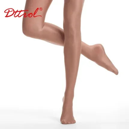 Collants de danse brillant avec pieds