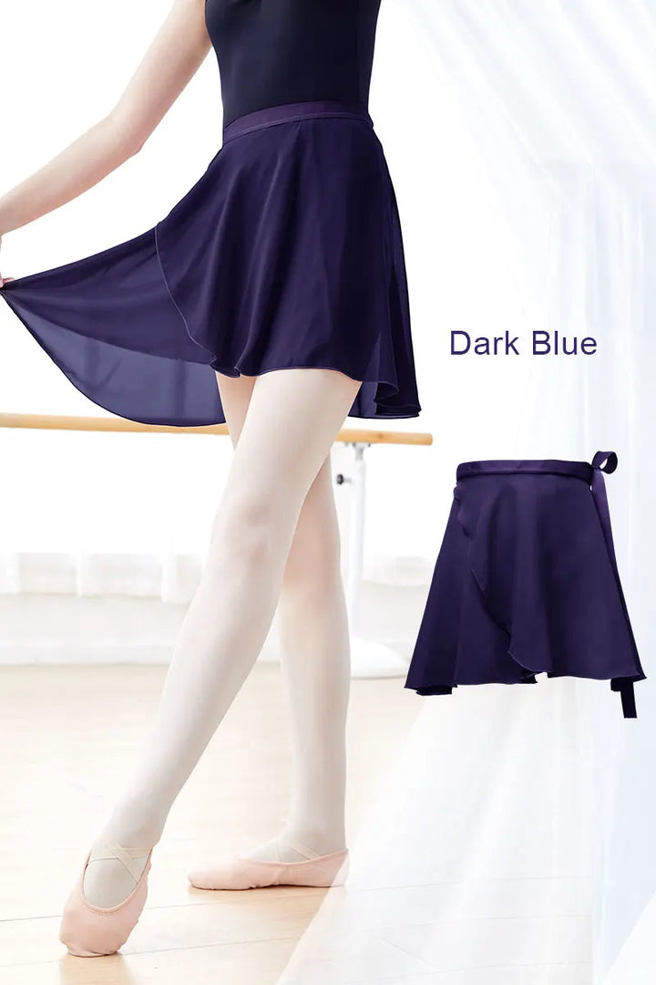 Jupette mousseline à nouer Perrine