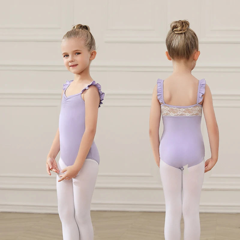 Justaucorps bretelles fantaisie Ondine