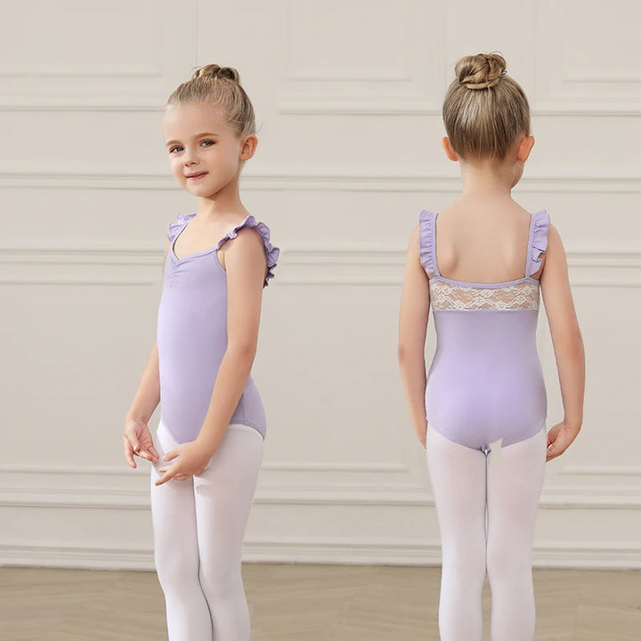 Justaucorps bretelles fantaisie Ondine