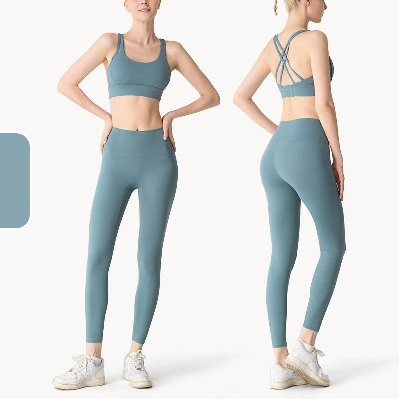 Ensemble 2 pcs Emma Brassière dos ajustable et legging