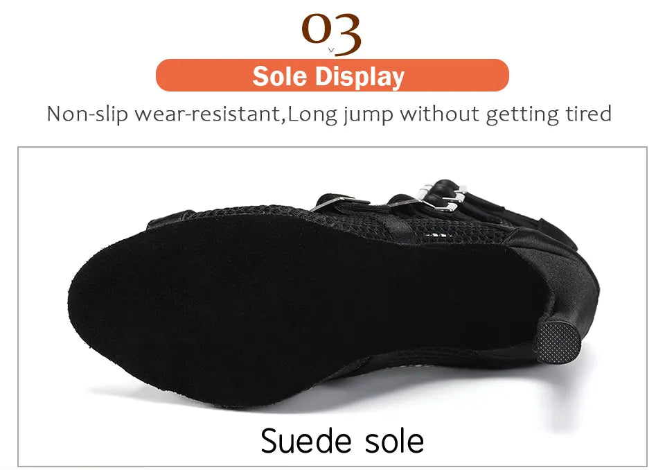 Bottines Sofia maille noire Talon de 6 à 10cm