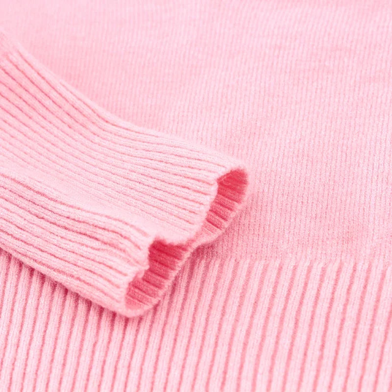 Pull court manches longues filles