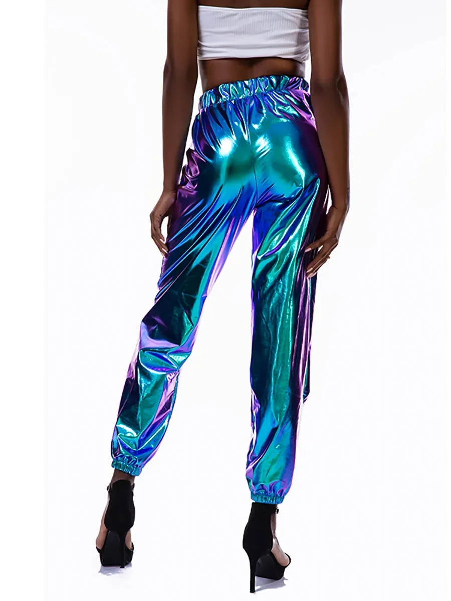 Pantalon Holographic métallique