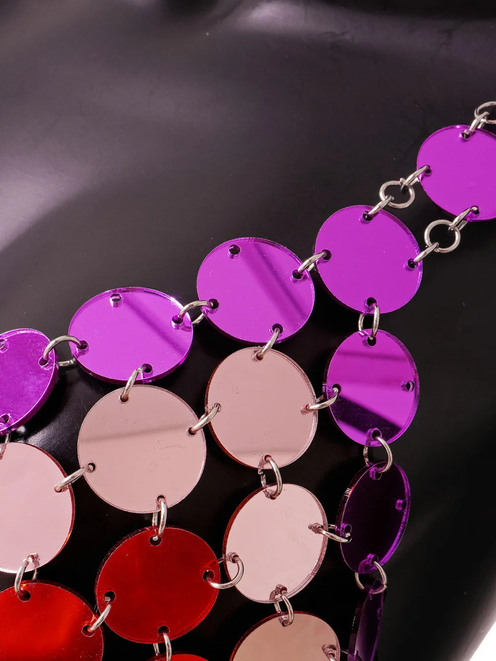 Robe Colorful Rainbow Sequins Tracy