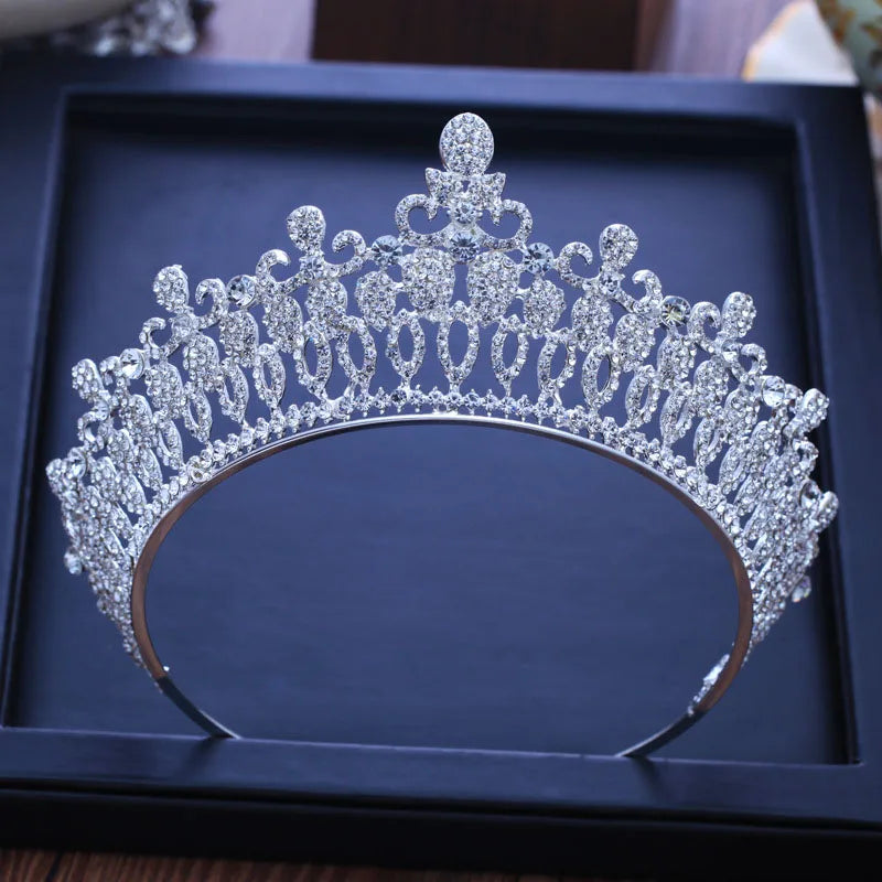 Couronne diadème strass crystal plusieurs modèles