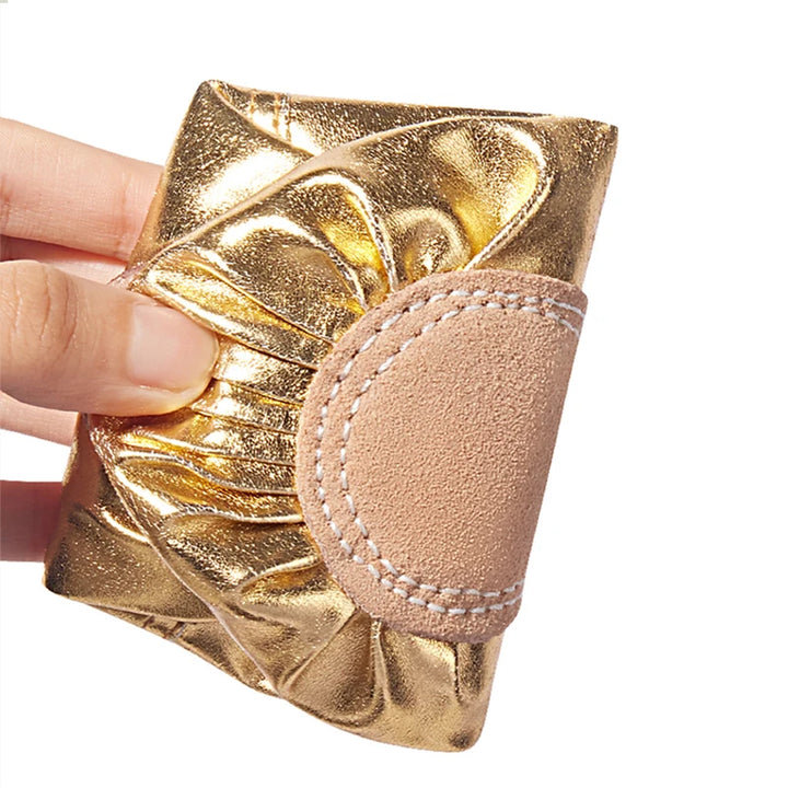 Chausson demi pointes argent ou or