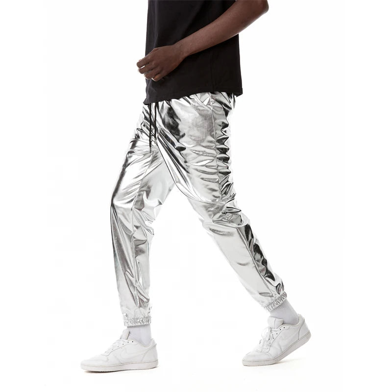Pantalon Streetwear argent