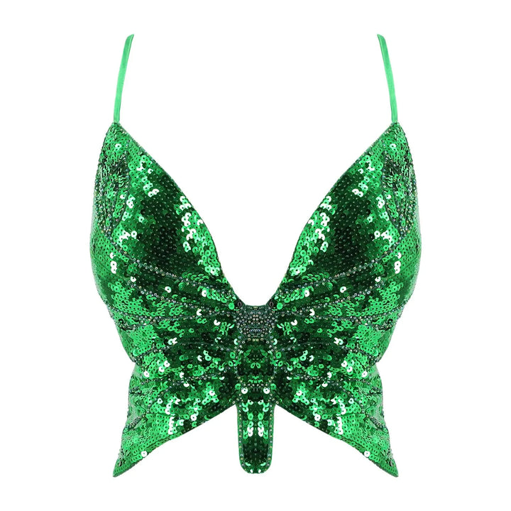 Bustier Paillettes Papillon