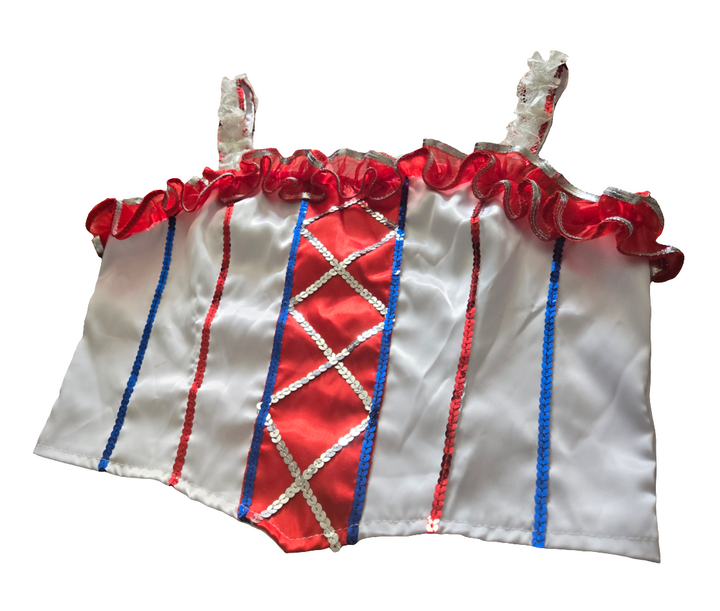 Ensemble Bustier Jupe FRENCH CANCAN sans coiffe
