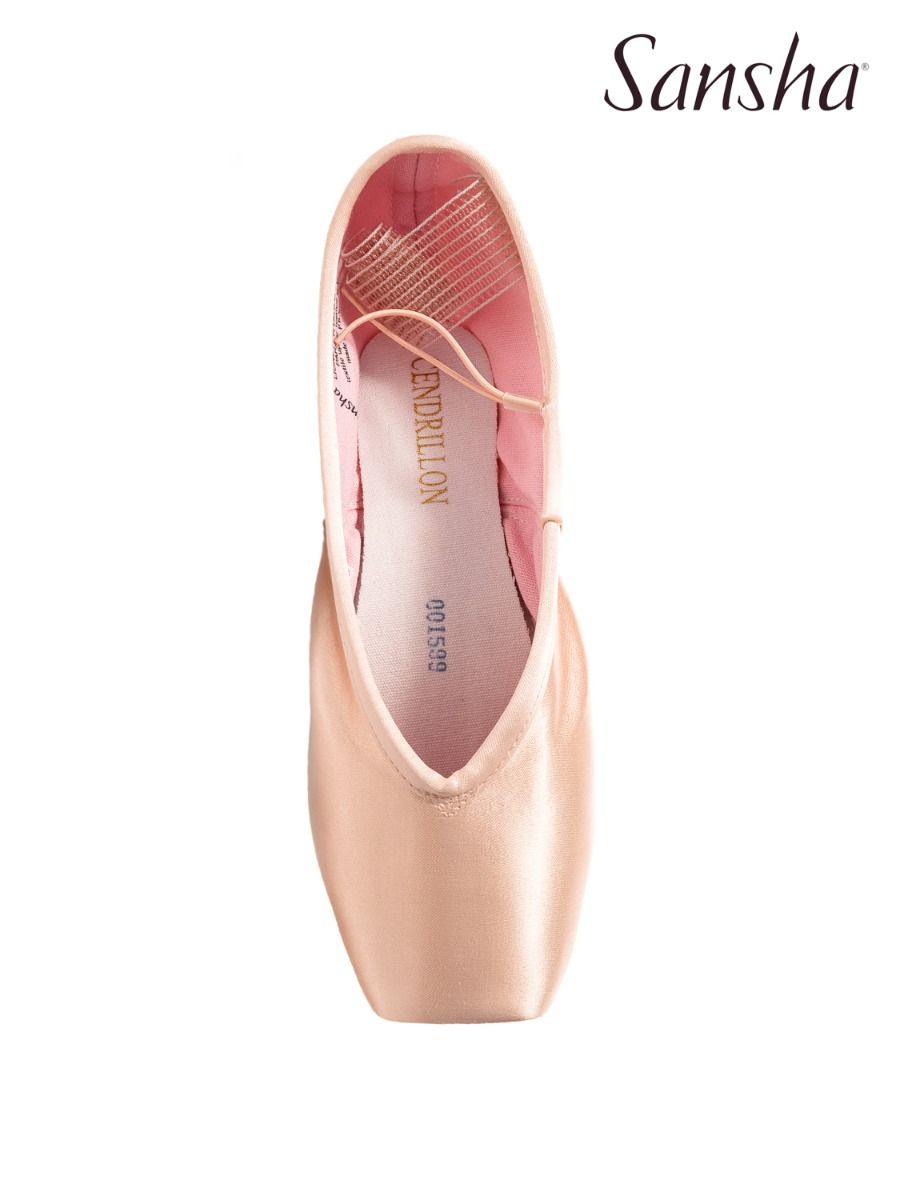 Chaussons Pointes satin Sansha modèle Cendrillon