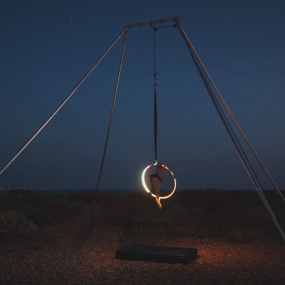 Cerceau aérien lumineux Echo LED  1Point 90cm