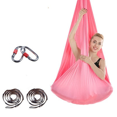 Hamac pour yoga aérien 5mx 2.8m avec accessoires